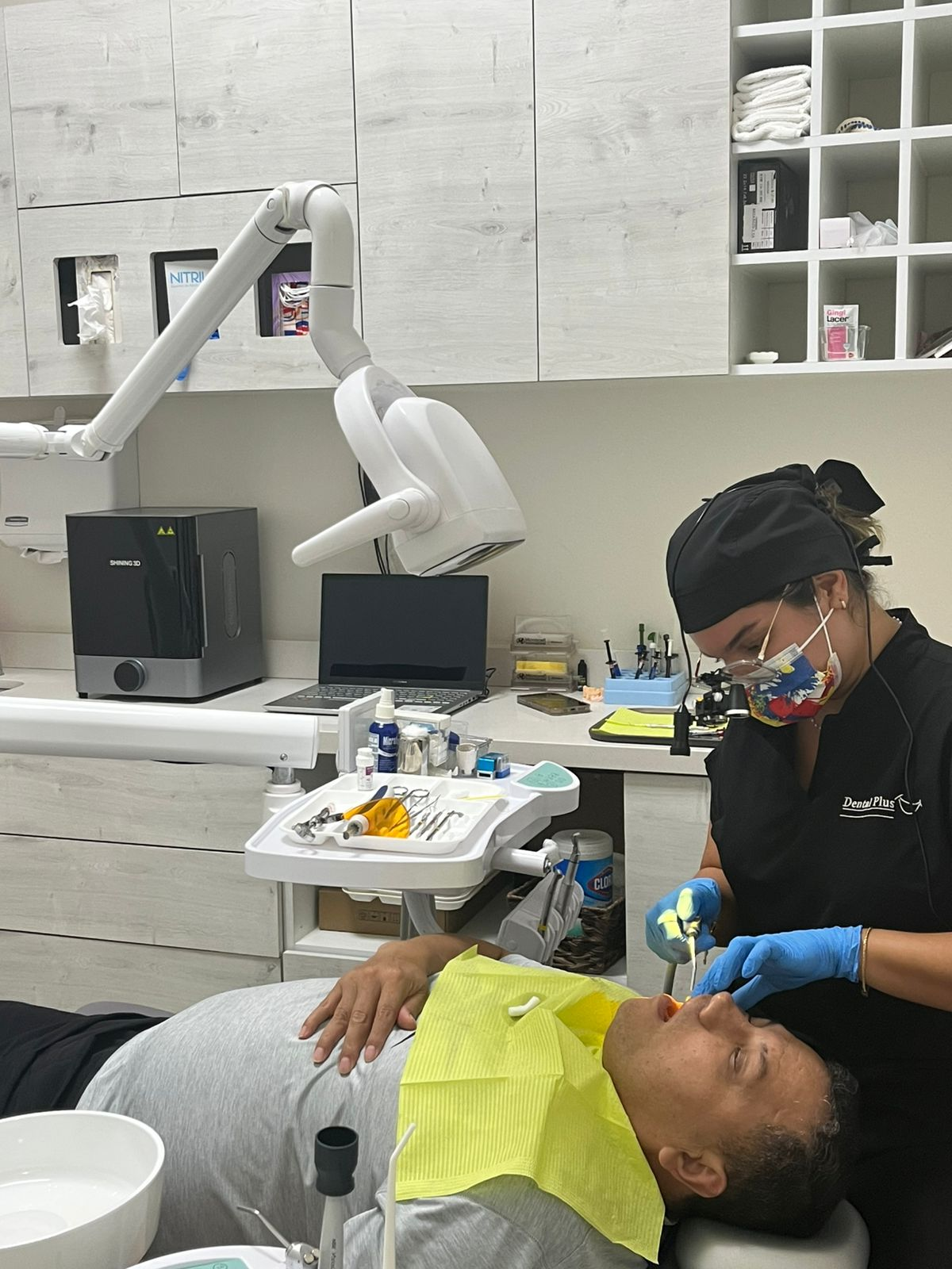 Modern treatment technology at dental clinic Cancun